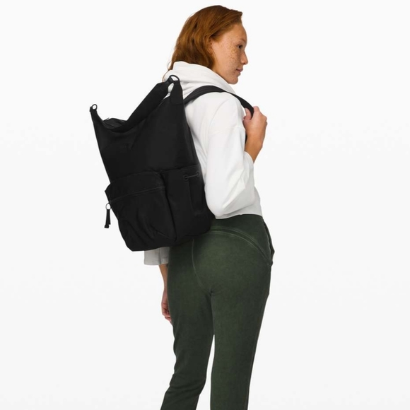 lululemon athletica Bags New Lululemon Easy Days Backpack Black Poshmark